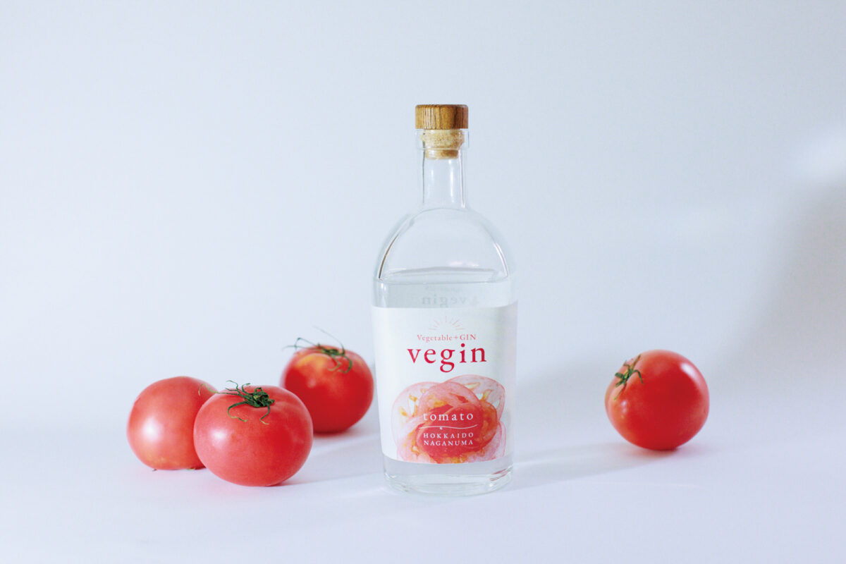 VEGIN tomato ラベルデザイン